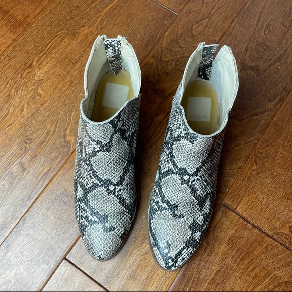 Dolce Vita Karsen snakeskin bootie - Picture 5 of 7